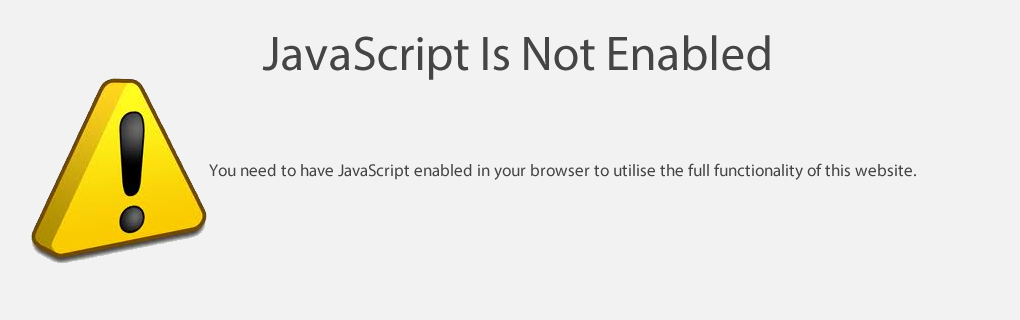 JavaScript Is Not Enabled.  You will need to have JavaScript enabled in your browser to utilize the full functionality of this website.
